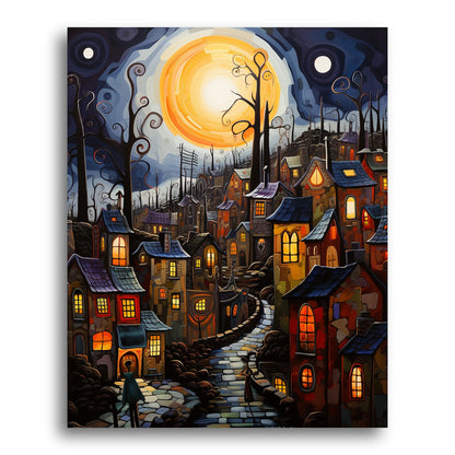 Lantern Glow Walk – Paint by Numbers Kit