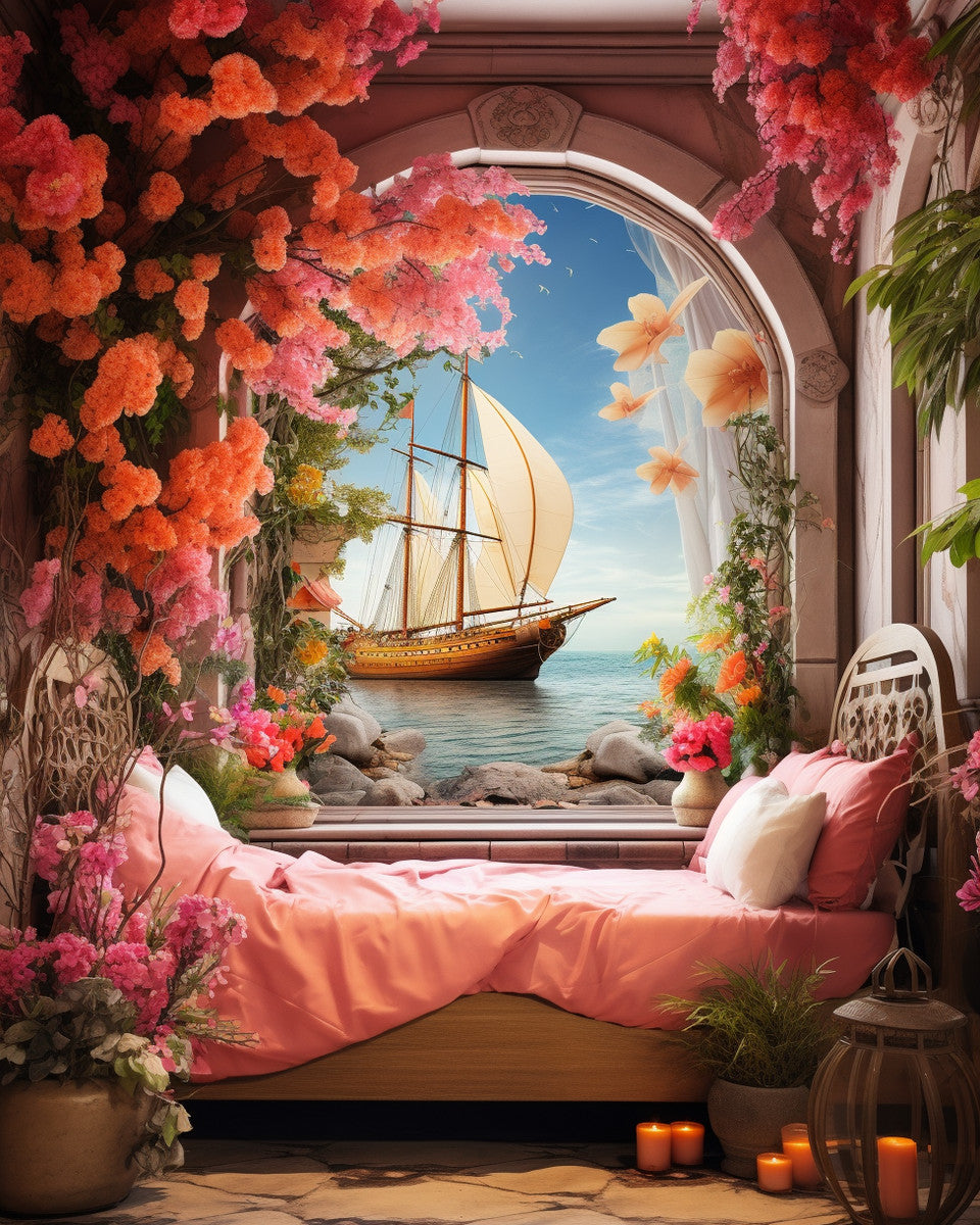 Spring Window Retreat – Paint by Numbers Kit