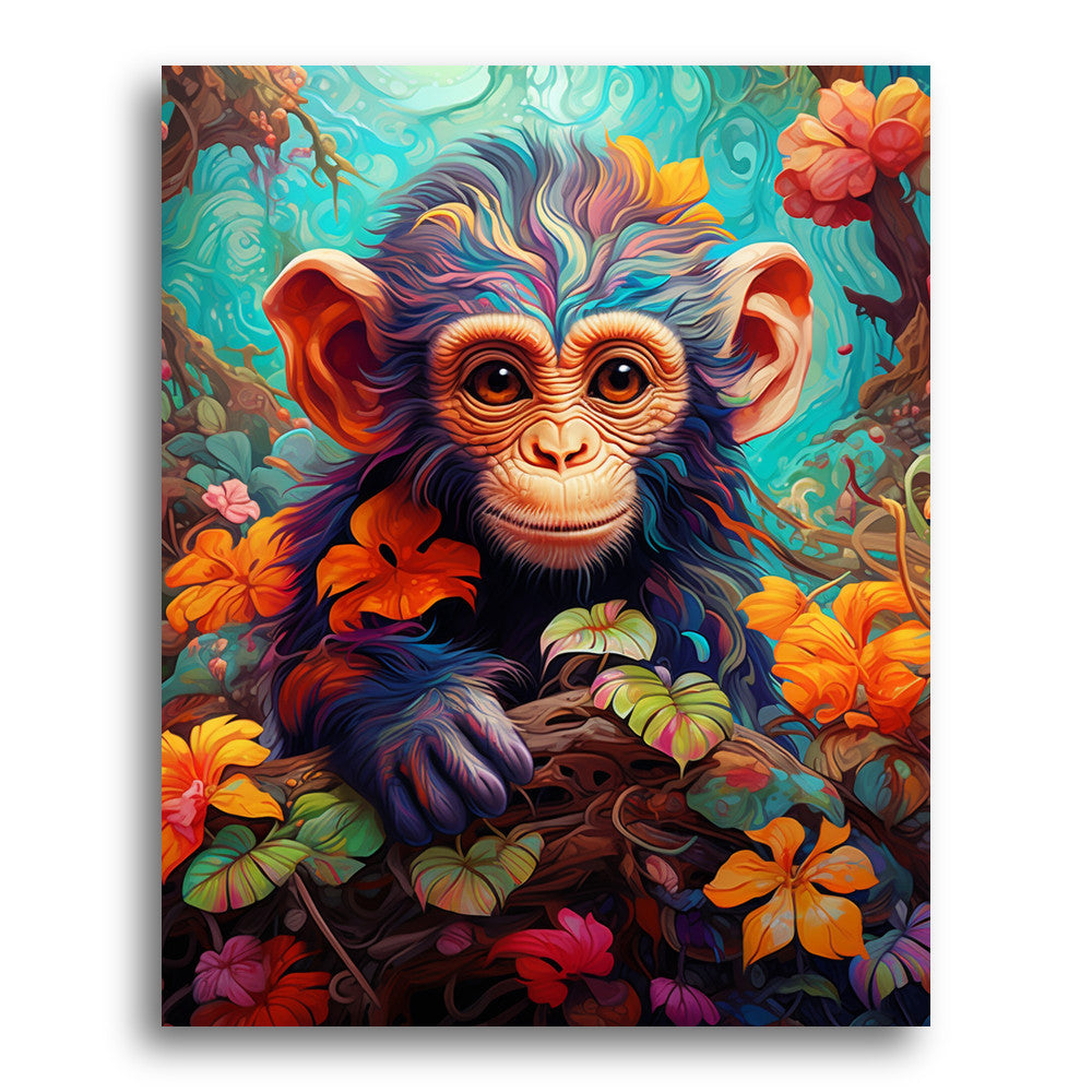 Jungle Whimsy – Paint by Numbers Kit