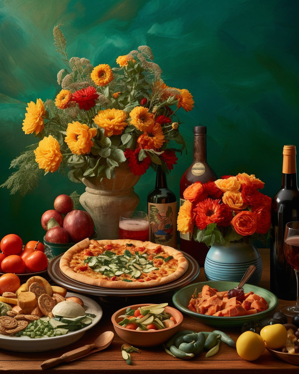 Midday Table Harmony – Paint by Numbers Kit