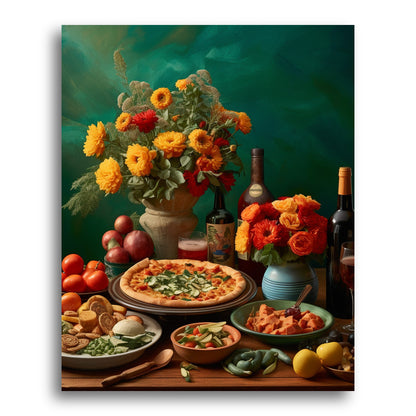 Midday Table Harmony – Paint by Numbers Kit