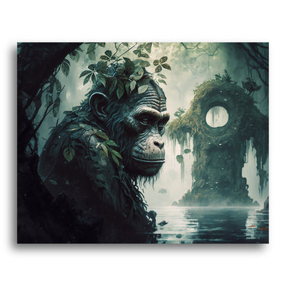 Mossborn Presence – Paint by Numbers Kit