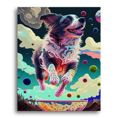 Leap Through Bubbles – Paint by Numbers Kit