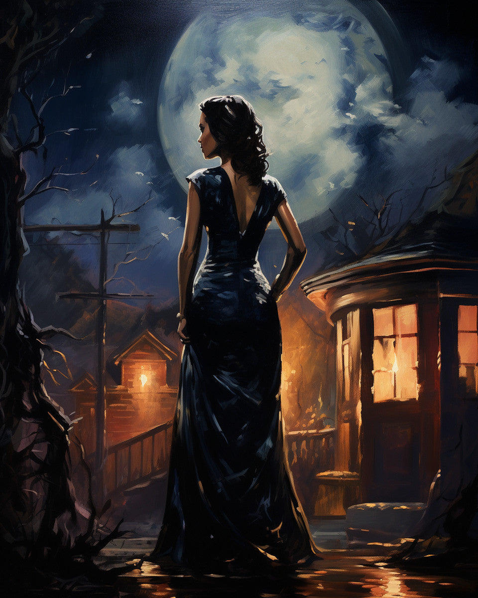 Night by the Window – Paint by Numbers Kit