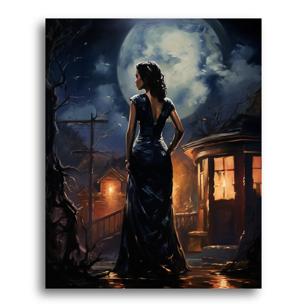 Night by the Window – Paint by Numbers Kit