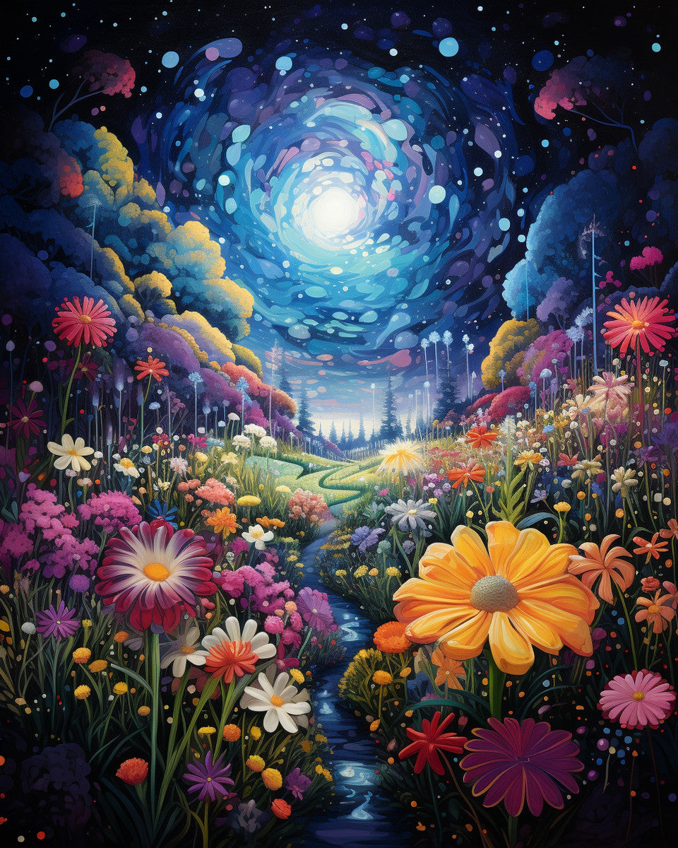 Valley of Stars – Paint by Numbers Kit
