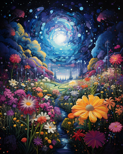 Valley of Stars – Paint by Numbers Kit
