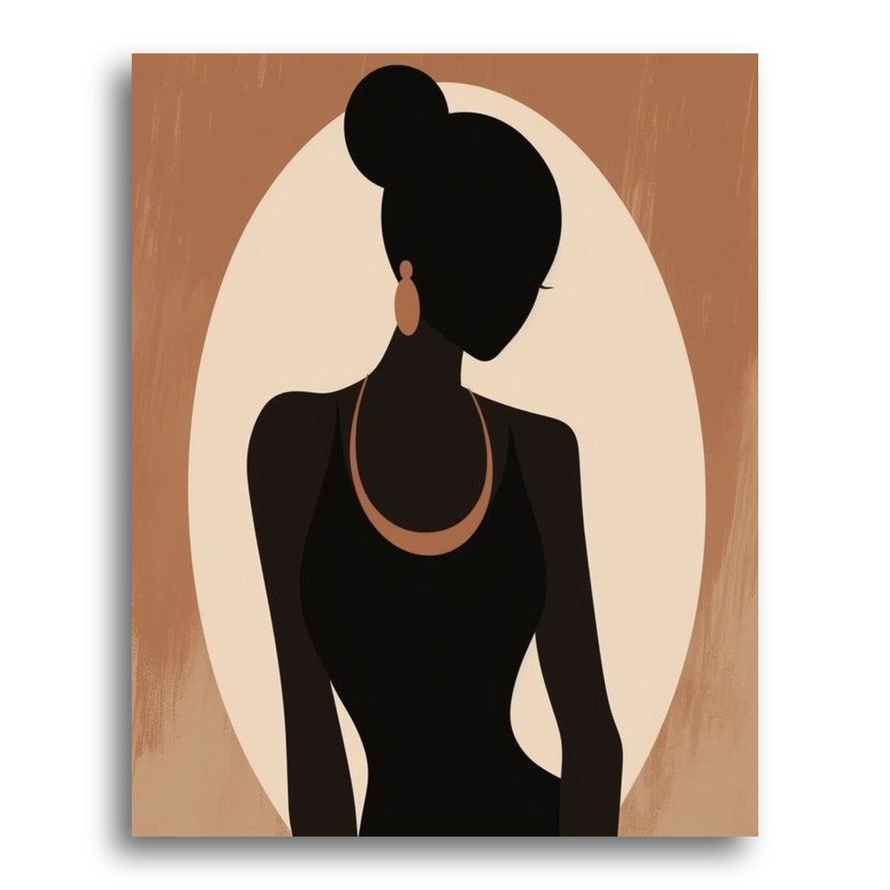 Profile in Silhouette – Paint by Numbers Kit