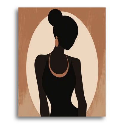 Profile in Silhouette – Paint by Numbers Kit