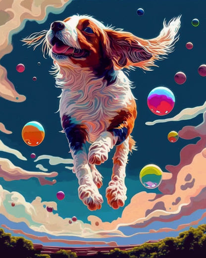 Bubble Dance – Paint by Numbers Kit