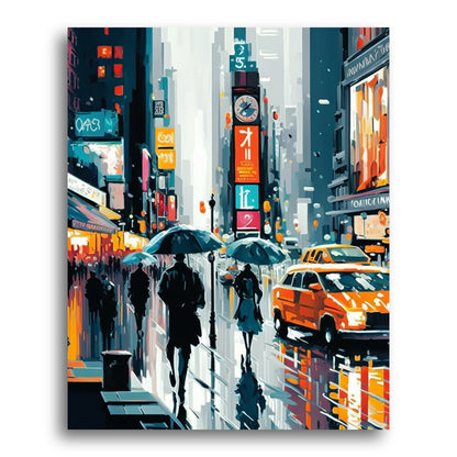 Umbrella Walkway – Paint by Numbers Kit