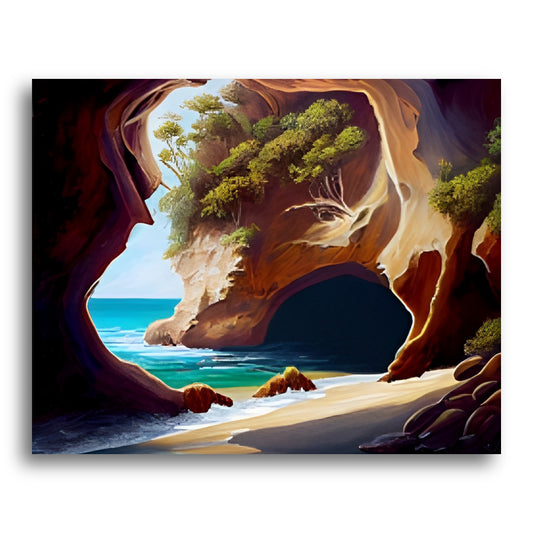 Daylight Through the Cave – Paint by Numbers Kit