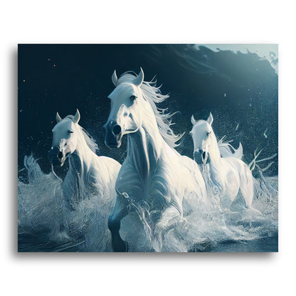 Race Through Shallows – Paint by Numbers Kit