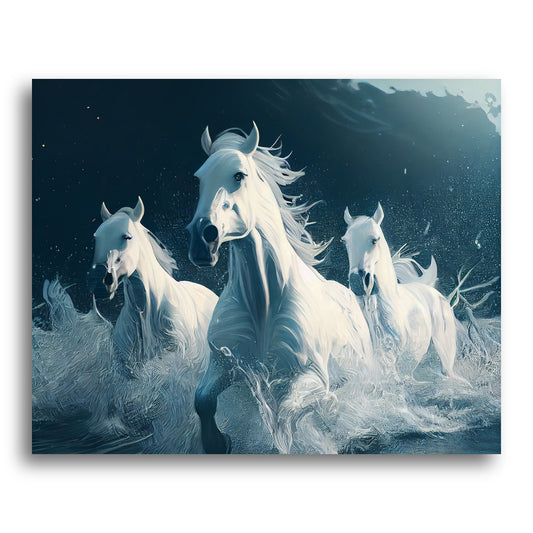 Race Through Shallows – Paint by Numbers Kit