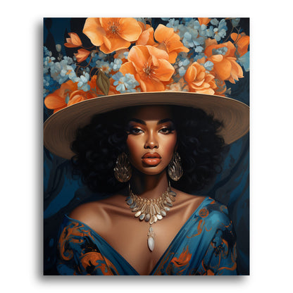 The Straw Hat Muse – Paint by Numbers Kit