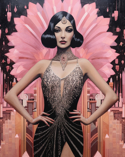 Embellished Elegance – Paint by Numbers Kit
