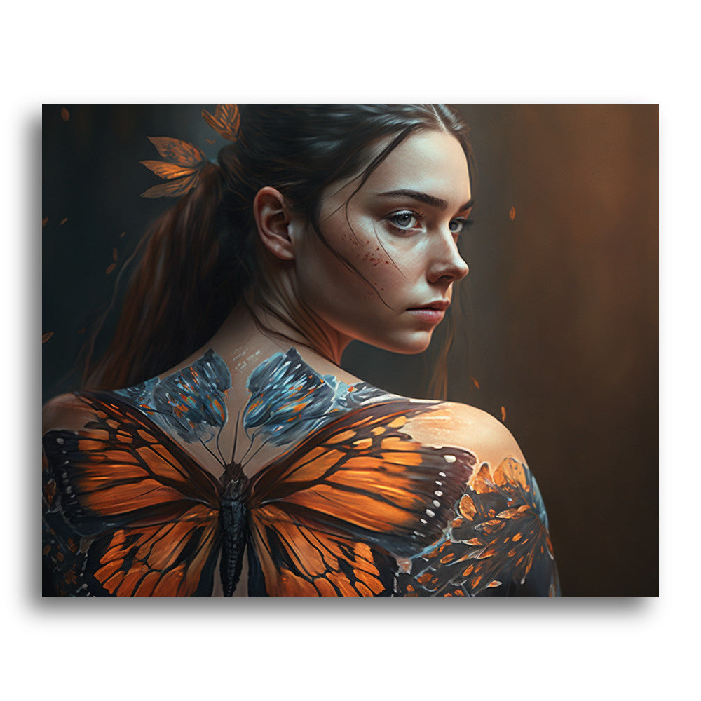The Painted Butterfly – Paint by Numbers Kit