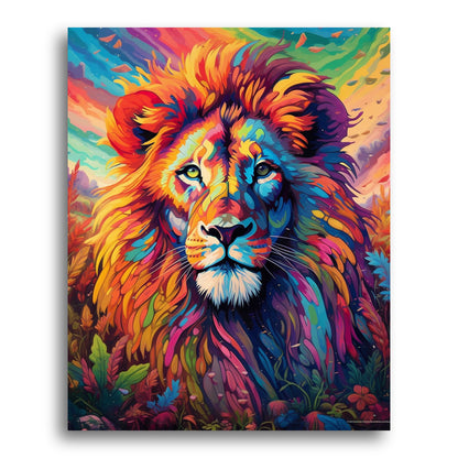 Jungle Mane Study – Paint by Numbers Kit