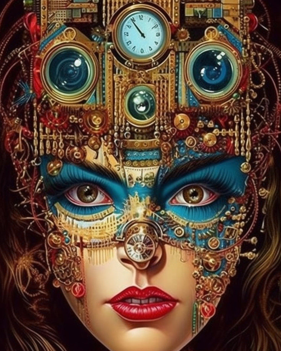 The Clockwork Muse – Paint by Numbers Kit
