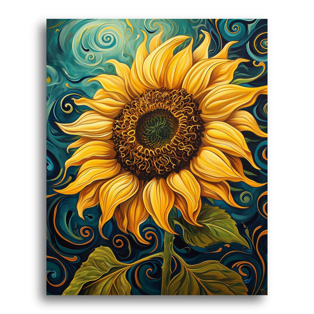 Sunlit Spiral – Paint by Numbers Kit