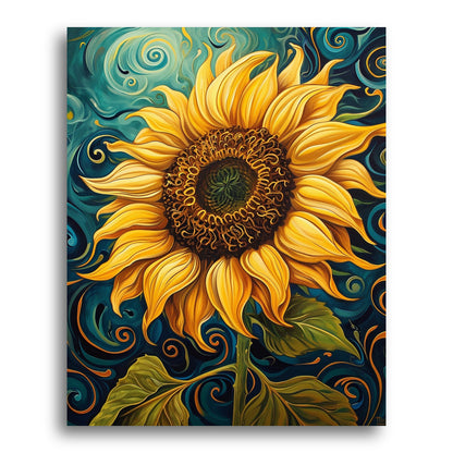 Sunlit Spiral – Paint by Numbers Kit