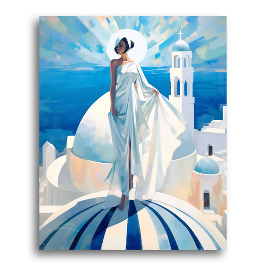 Rooftop Grace – Paint by Numbers Kit