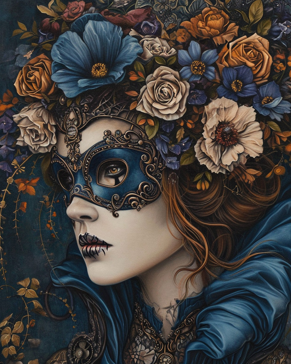 The Masked Profile – Paint by Numbers Kit