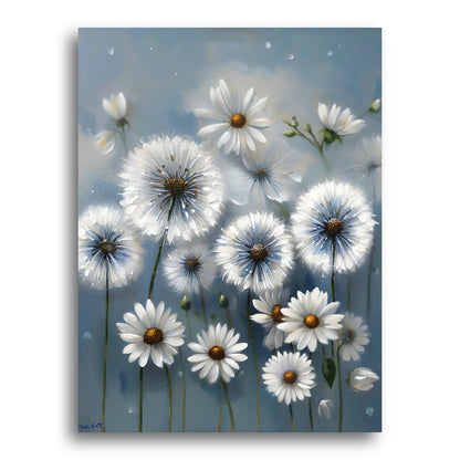 Dewy Daisy Bloom – Paint by Numbers Kit