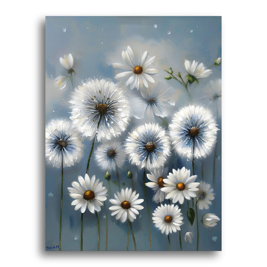 Dewy Daisy Bloom – Paint by Numbers Kit