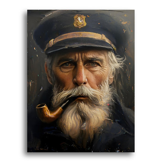Sea Captain Portrait – Paint by Numbers Kit