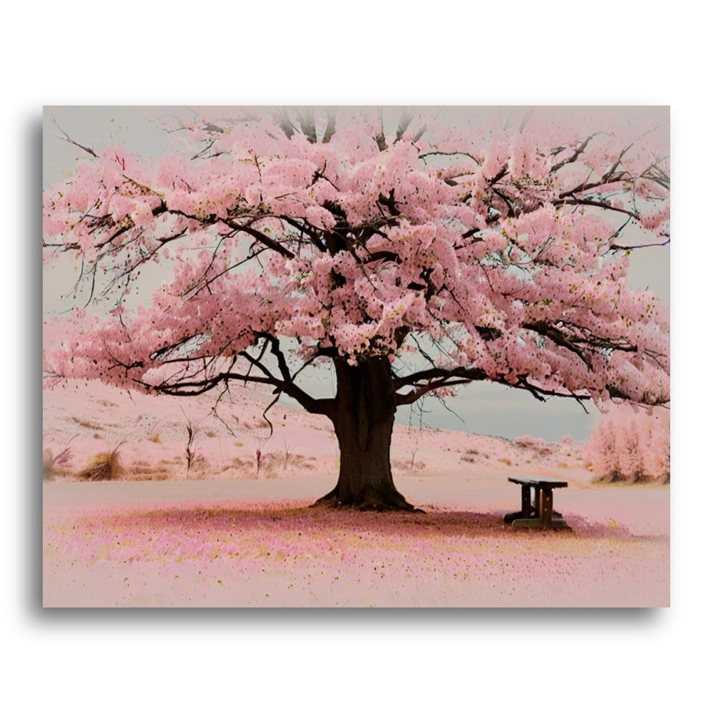 Blossoming Cherry Tree – Paint by Numbers Kit