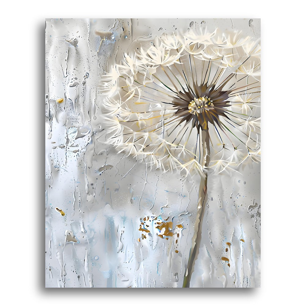 Delicate Dandelion Bloom – Paint by Numbers Kit