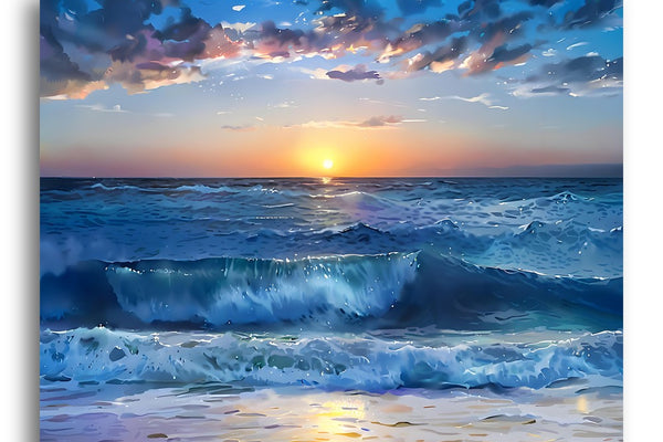 Ocean paint by numbers