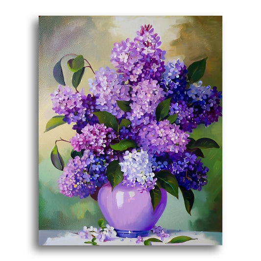 Lavender Lilac Bouquet – Paint by Numbers Kit