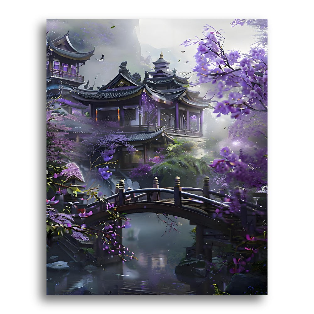 Serene Japanese Garden – Paint by Numbers Kit