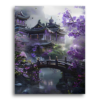 Serene Japanese Garden – Paint by Numbers Kit