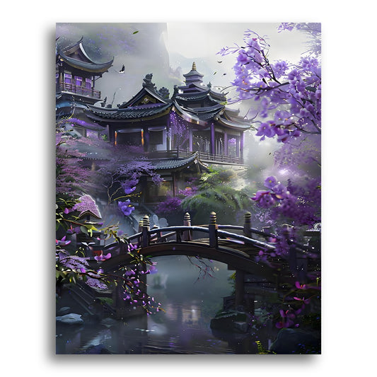 Serene Japanese Garden – Paint by Numbers Kit
