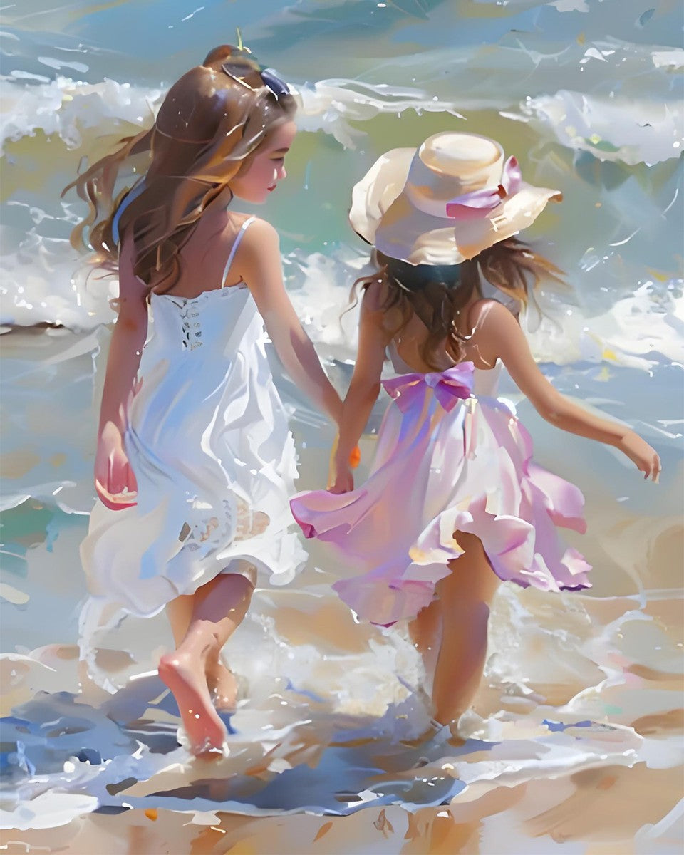 Sisters Beach Stroll – Paint by Numbers Kit
