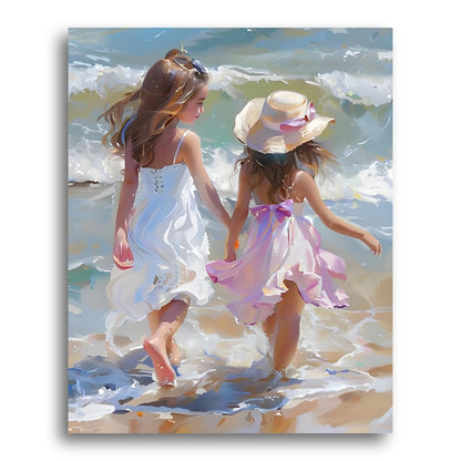 Sisters Beach Stroll – Paint by Numbers Kit