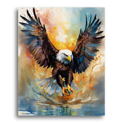 Majestic Bald Eagle – Paint by Numbers Kit