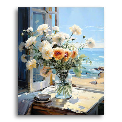 Seaside Floral Bouquet – Paint by Numbers Kit