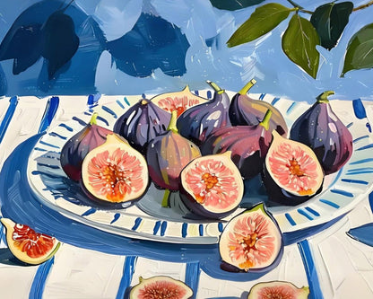 Sunlit Purple Figs – Paint by Numbers Kit