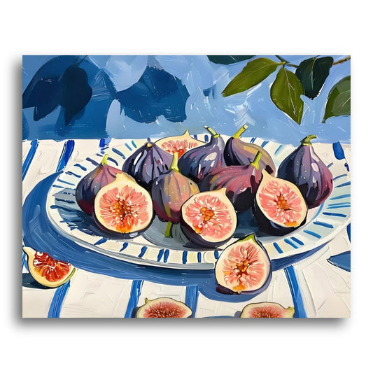 Sunlit Purple Figs – Paint by Numbers Kit