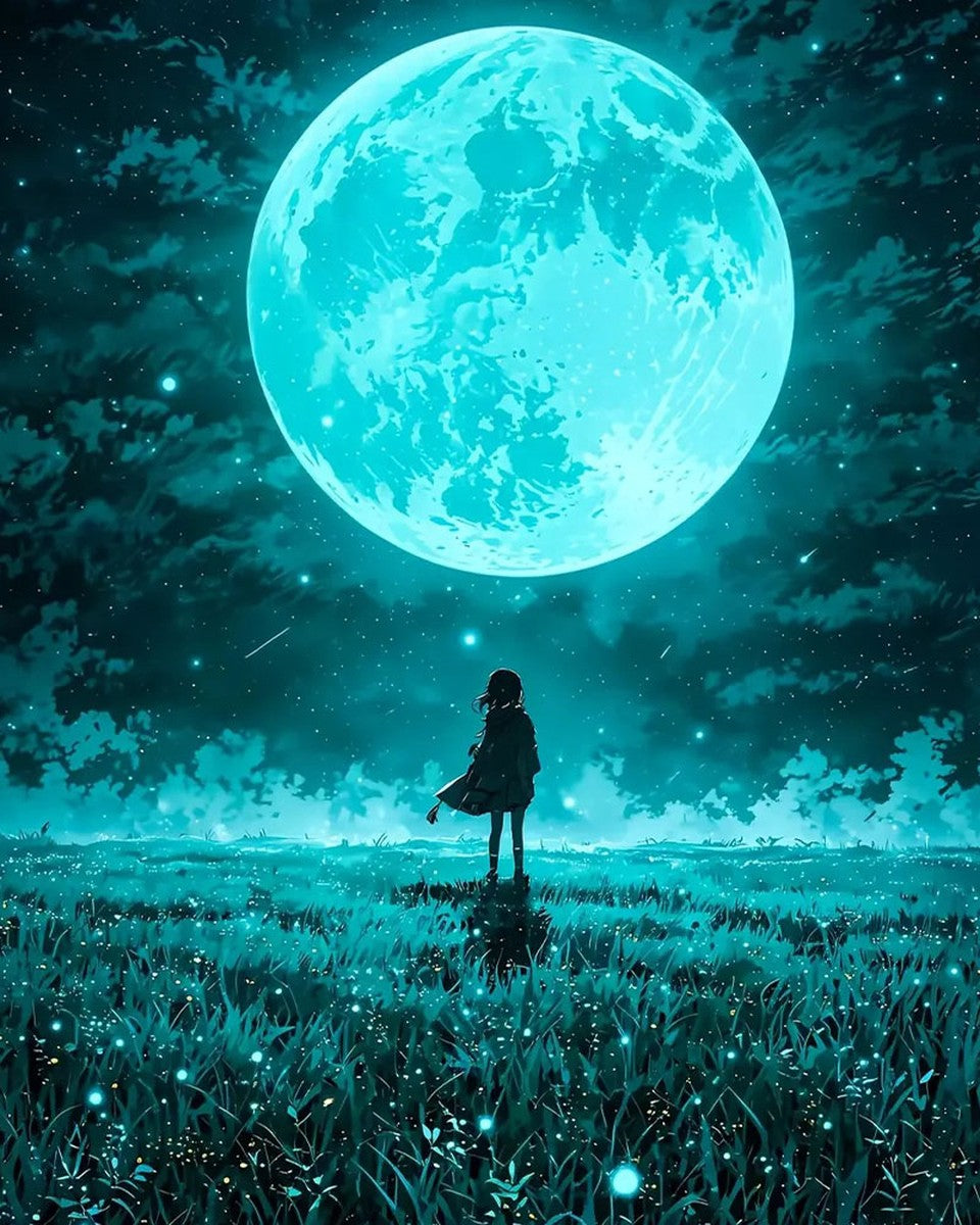 Moonlit Night Dream – Paint by Numbers Kit